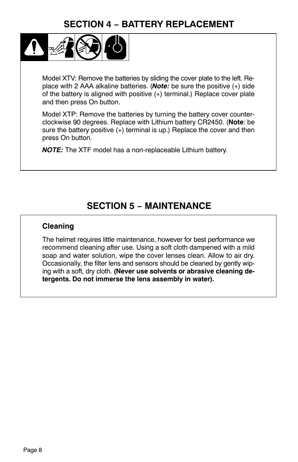 Hobart Welding Products XTF User Manual | Page 10 / 16