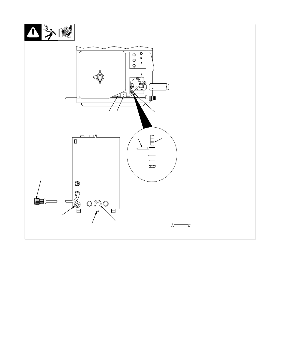 2. air-cooled feeder connections | Hobart Welding Products OM-1594 User Manual | Page 18 / 68