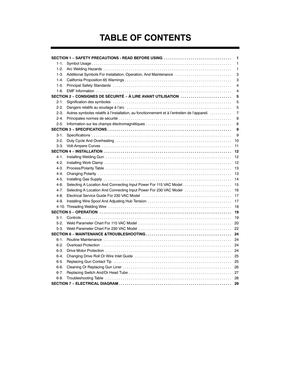 Hobart Welding Products OM-944 196 639G User Manual | Page 3 / 52