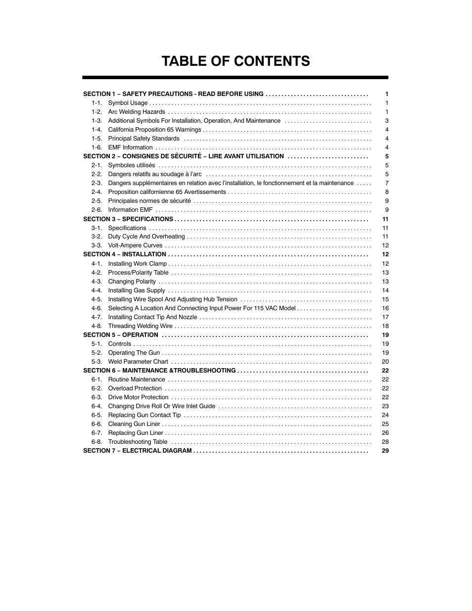 Hobart Welding Products OM-947 User Manual | Page 3 / 48