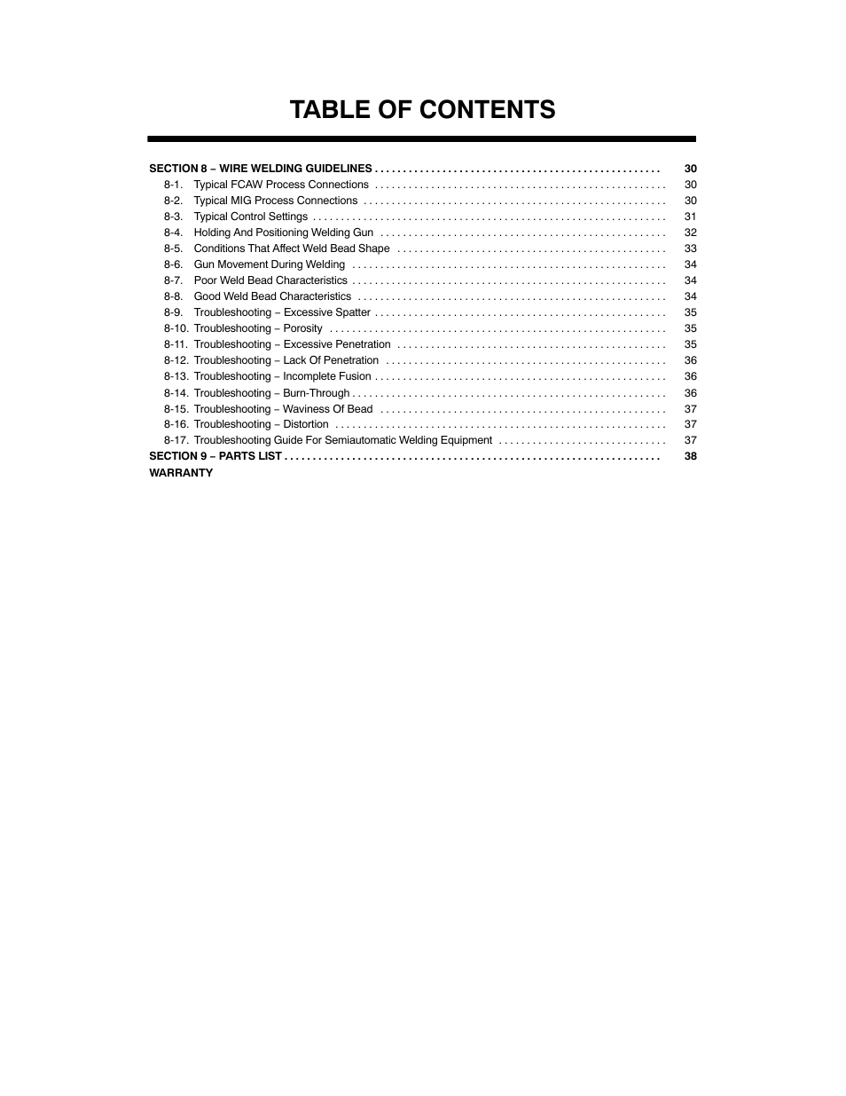 Hobart Welding Products OM-947 User Manual | Page 4 / 48