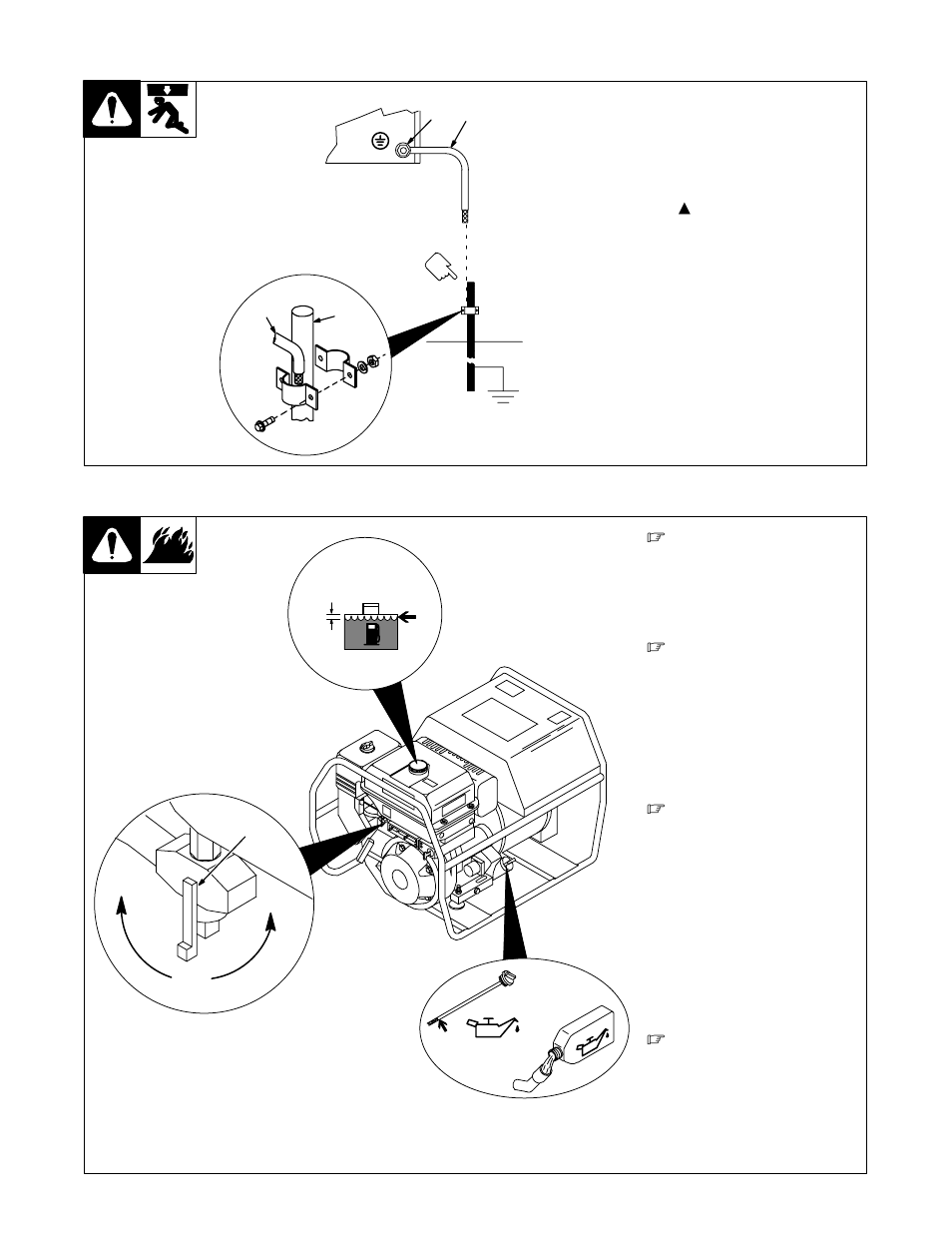 4. engine prestart checks (kohler-powered units) | Hobart Welding Products CHAMP 2060 User Manual | Page 19 / 60