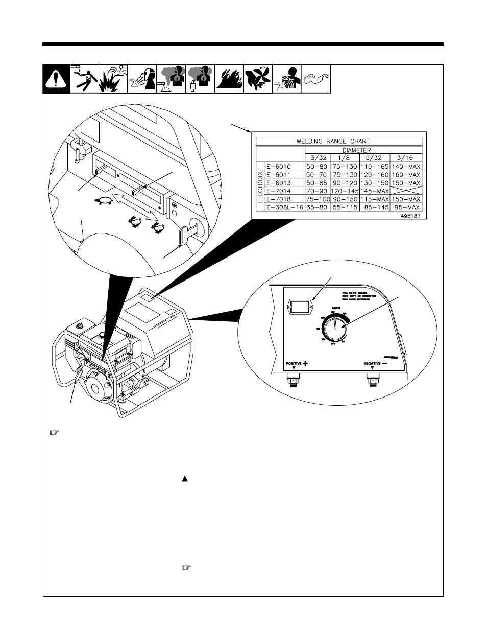 1. controls (kohler-powered units) | Hobart Welding Products CHAMP 2060 User Manual | Page 22 / 60