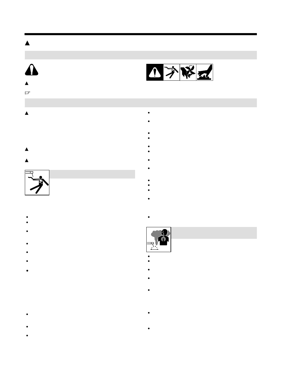 1. signification des symboles, 2. dangers relatifs au soudage à l’arc, Un choc électrique peut tuer | Les fumées et les gaz peuvent être dangereux | Hobart Welding Products CHAMP 2060 User Manual | Page 9 / 60