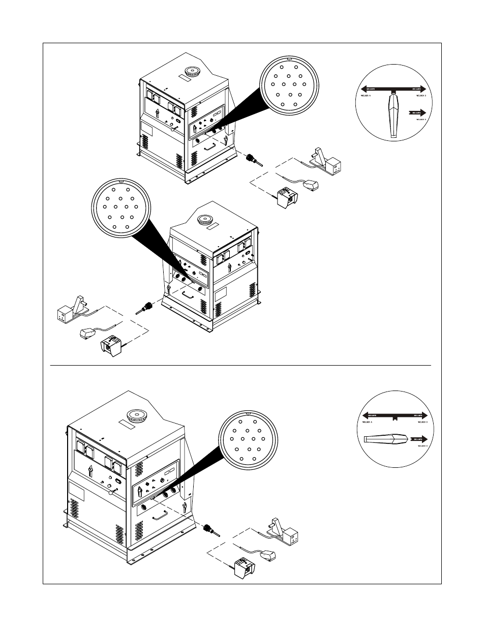 18. remote 14 receptacle connections | Hobart Welding Products OM-494 User Manual | Page 32 / 76