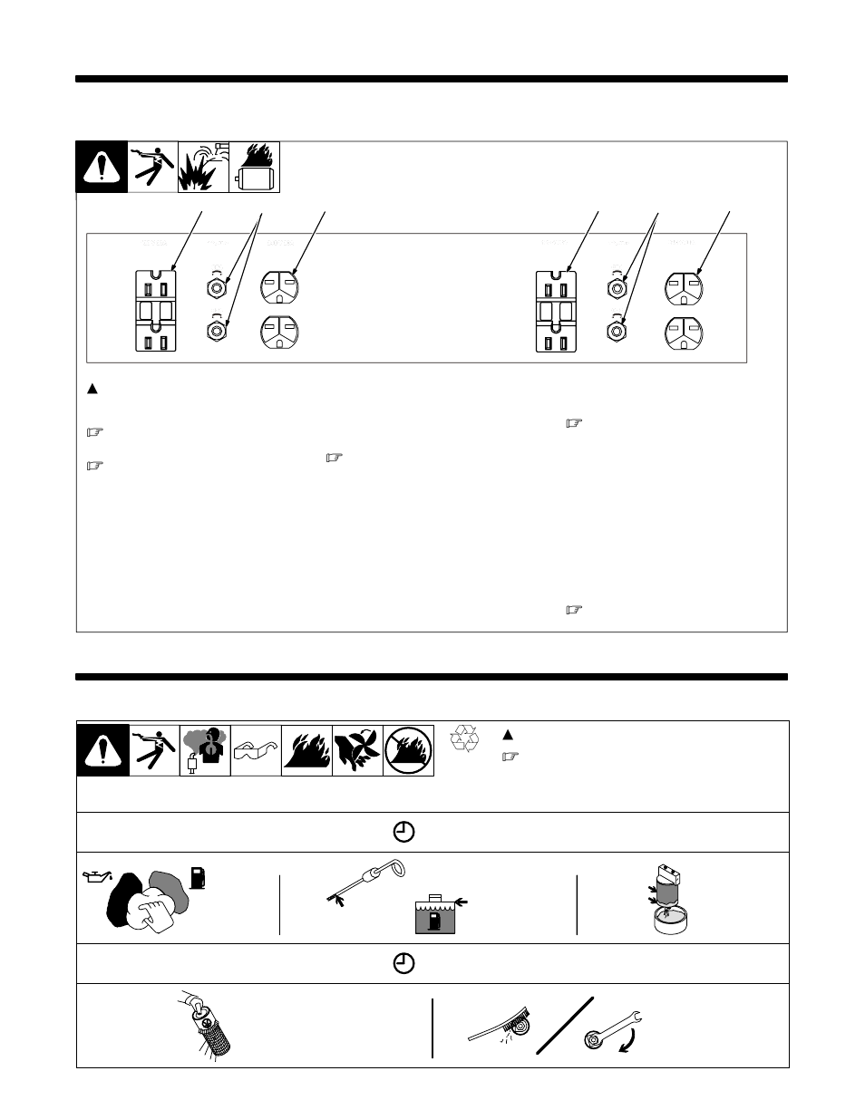 1. routine maintenance, 50 h | Hobart Welding Products OM-494 User Manual | Page 36 / 76