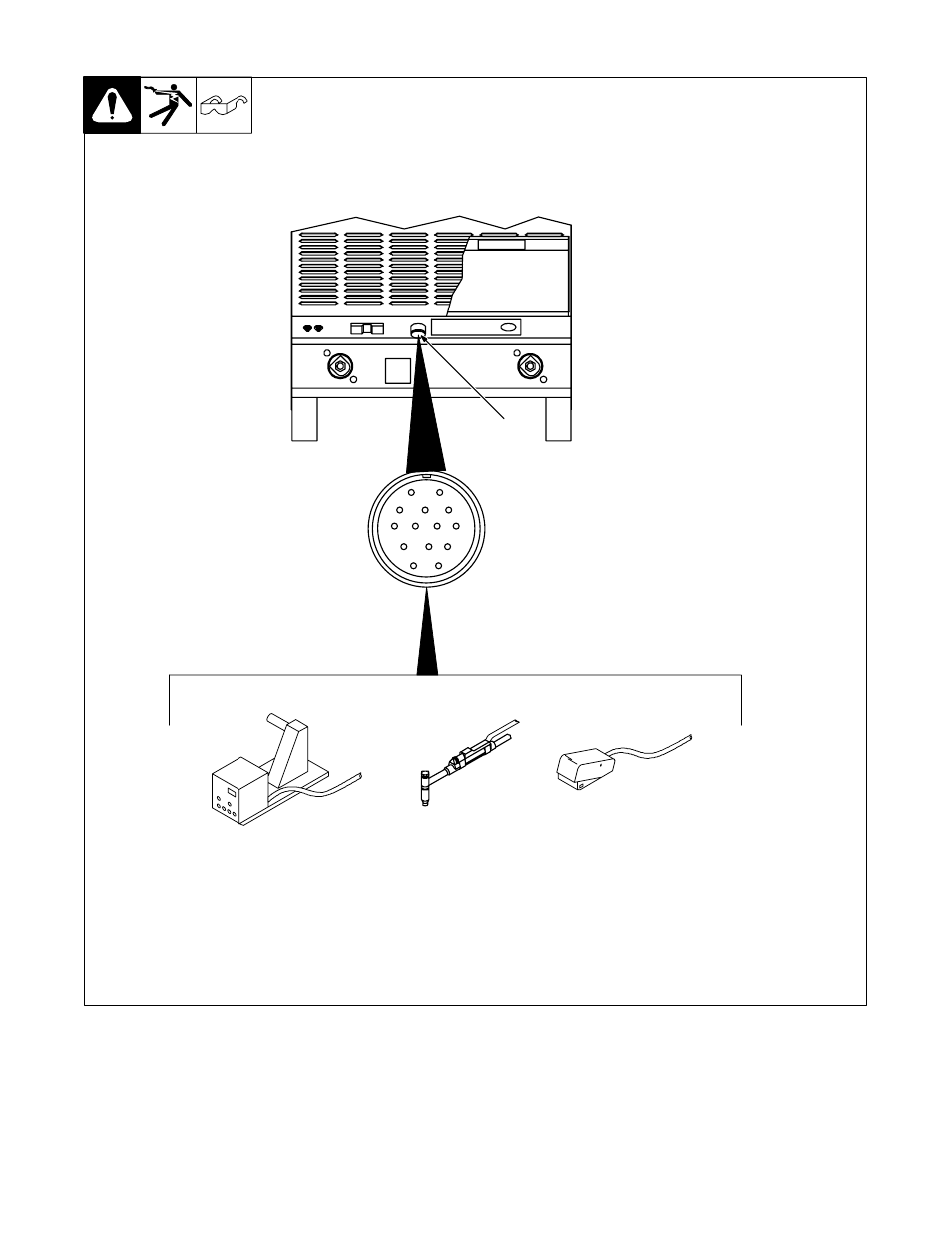 10. connecting remote control | Hobart Welding Products 652 User Manual | Page 22 / 40