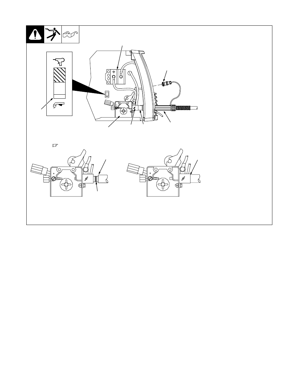 Connecting spool gun to handler 210, 3. connecting spool gun to handler 210 | Hobart Welding Products DP 3035-20 User Manual | Page 16 / 32