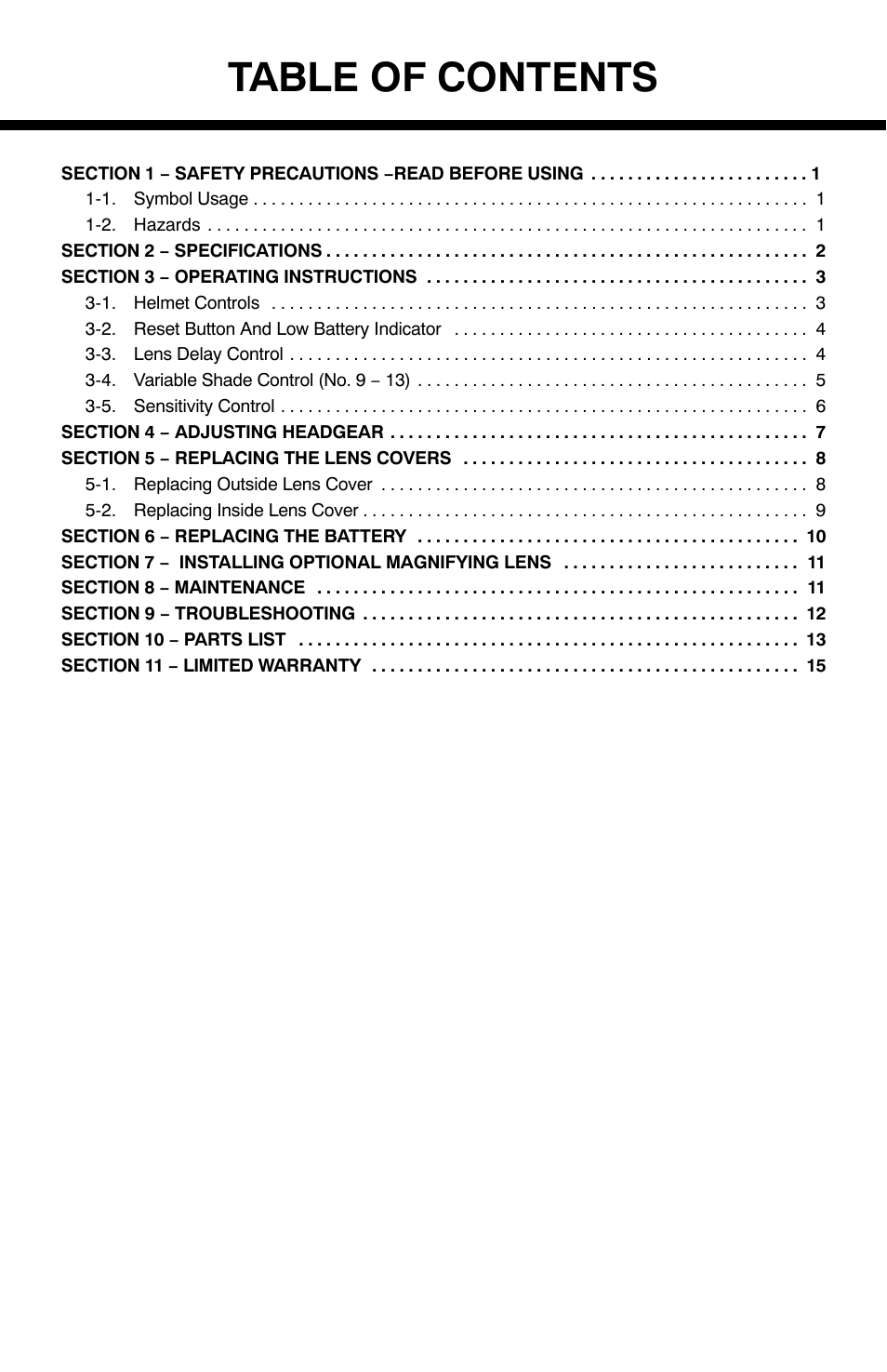 Hobart Welding Products HOOD XVX User Manual | Page 2 / 20
