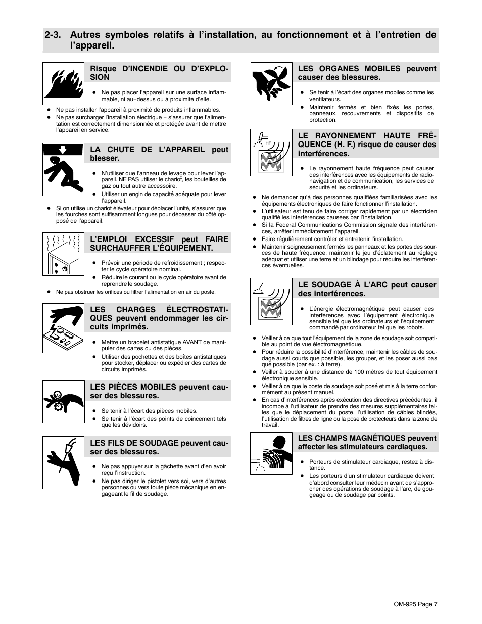 Hobart Welding Products HANDLER 140 User Manual | Page 11 / 52