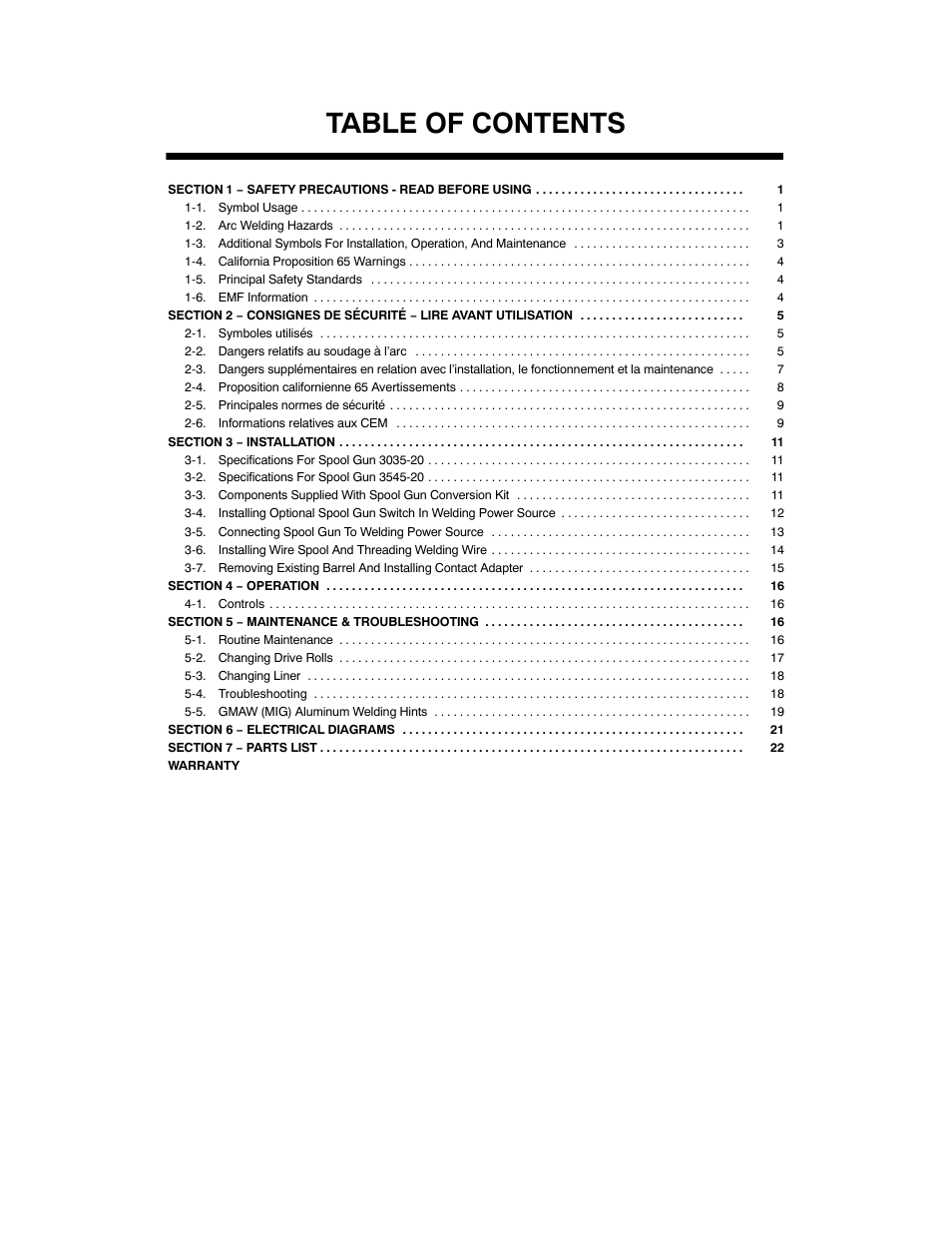 Hobart Welding Products 3035-20 User Manual | Page 3 / 32