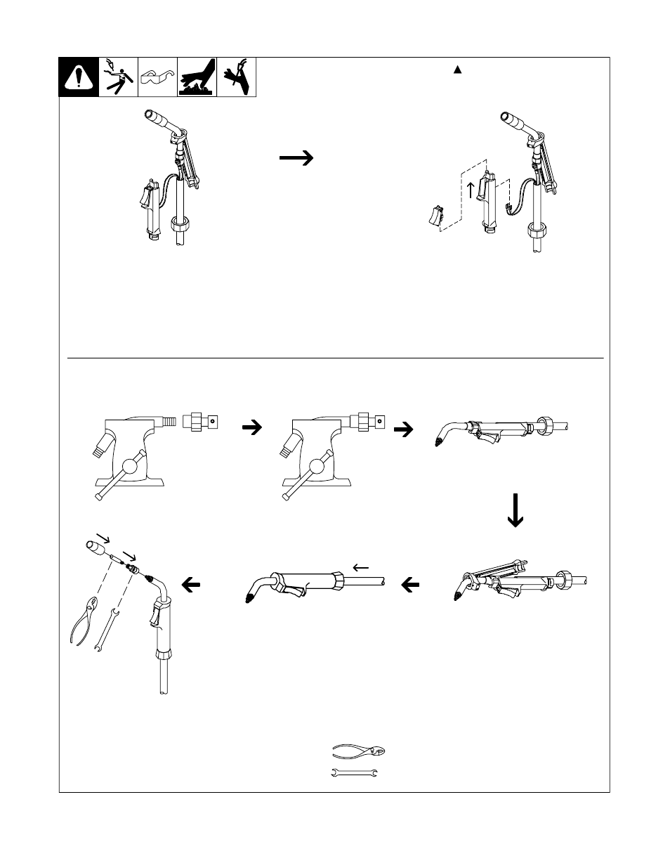 5. replacing switch and/or head tube | Hobart Welding Products OM-948 User Manual | Page 16 / 24