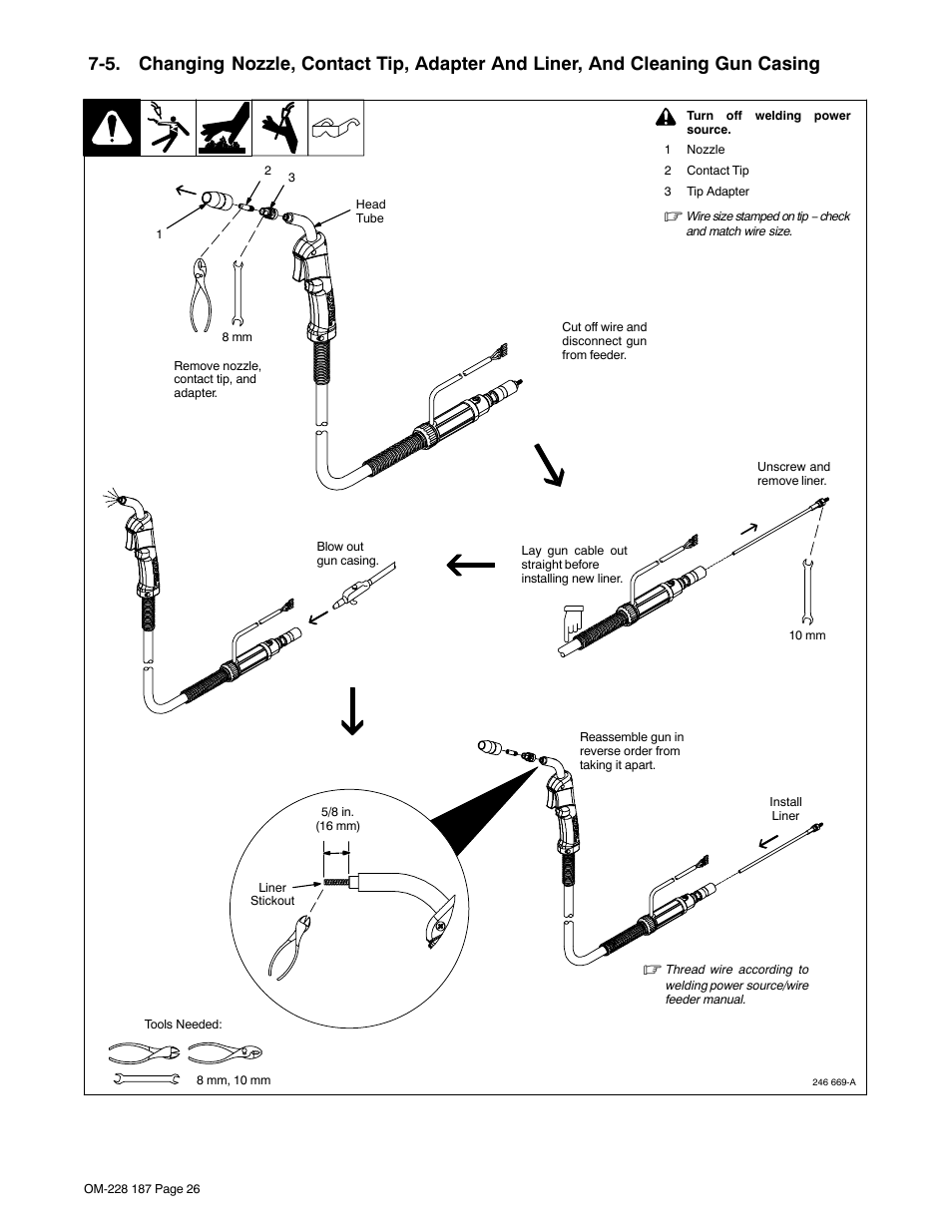 Hobart Welding Products 187 User Manual | Page 30 / 52