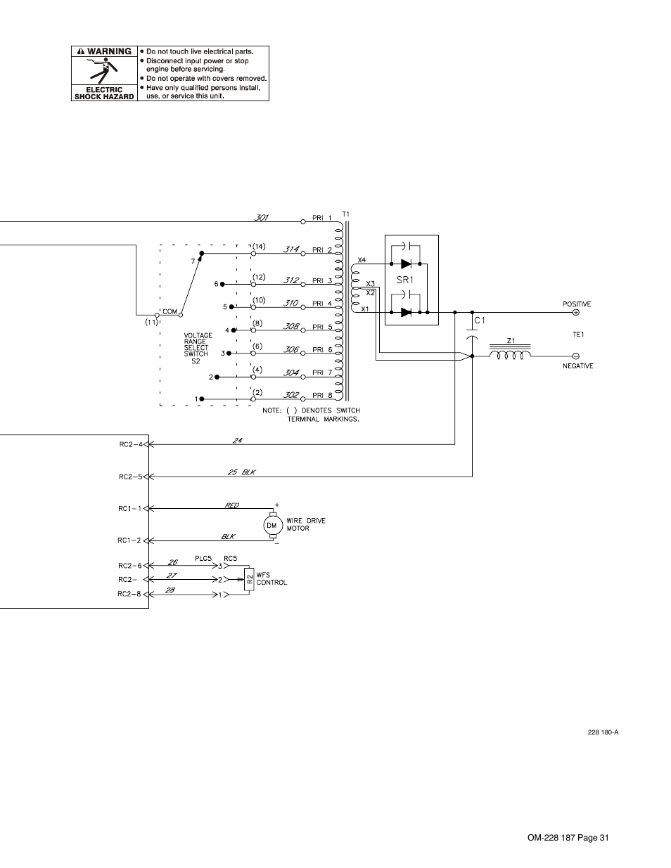Hobart Welding Products 187 User Manual | Page 35 / 52