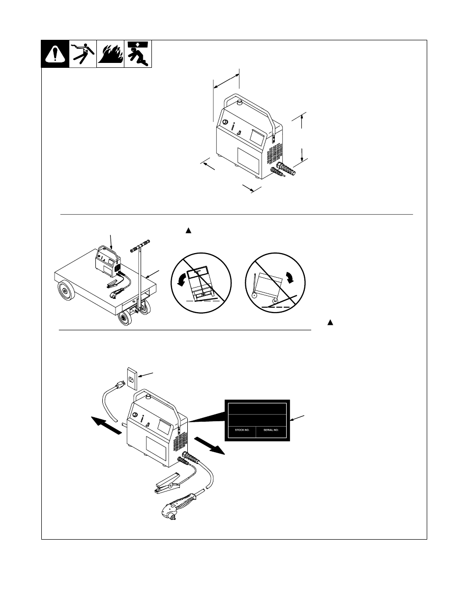6. selecting a location | Hobart Welding Products AIRFORCE 375 OM-2210 User Manual | Page 17 / 32
