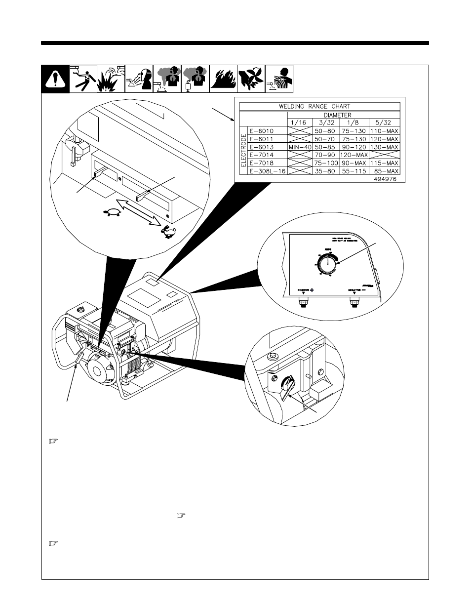 1. controls (kohler-powered units) | Hobart Welding Products 1435 User Manual | Page 21 / 60