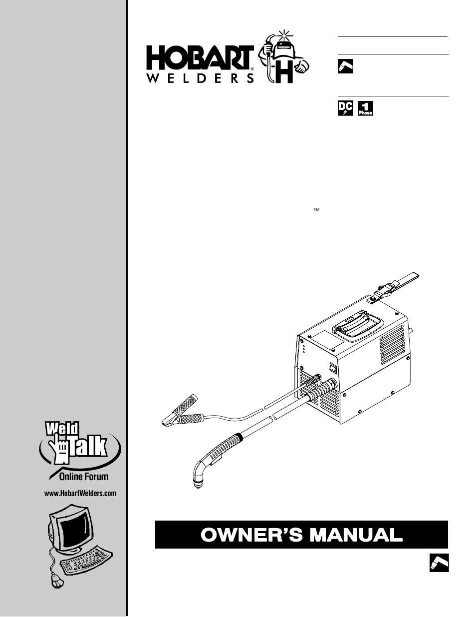 Hobart Welding Products AIRFORCE OM-230 455D User Manual | 36 pages