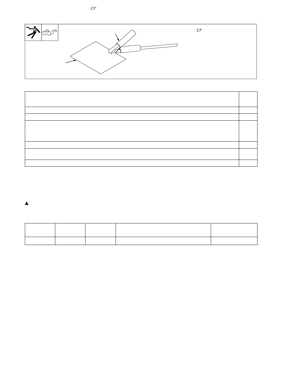 Connecting work clamp, Electrical service guide for 120 vac, Extension cord data | 6. connecting work clamp, 7. electrical service guide for 120 vac, 8. extension cord data | Hobart Welding Products AIRFORCE OM-230 455D User Manual | Page 16 / 36