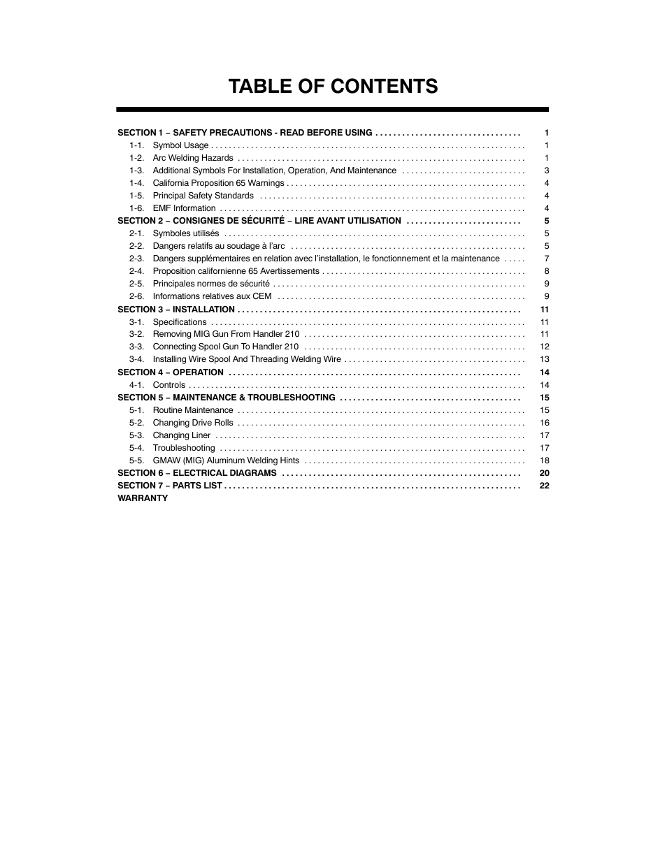 Hobart Welding Products SPOOL GUN DP 3035-10 User Manual | Page 3 / 32