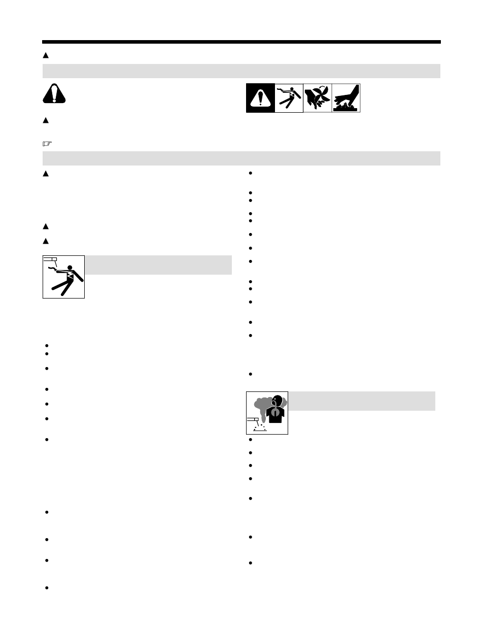 Symboles utilisés, Dangers relatifs au soudage à l’arc, 1. symboles utilisés | 2. dangers relatifs au soudage à l’arc | Hobart Welding Products HANDLER 210 OM-227 978B User Manual | Page 9 / 52