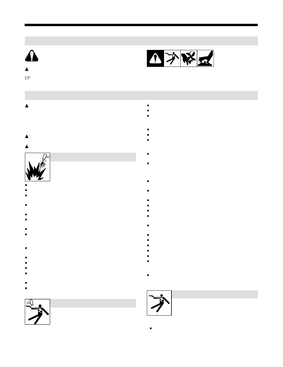 1. symbol usage, 2. plasma arc cutting hazards | Hobart Welding Products AIRFORCE OM-928 User Manual | Page 5 / 32