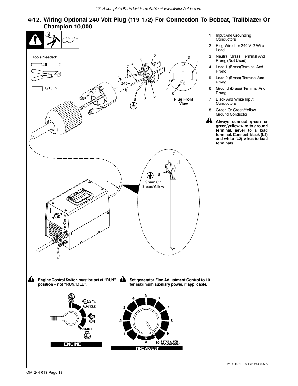 Hobart Welding Products AIRFORCE 700I User Manual | Page 20 / 40