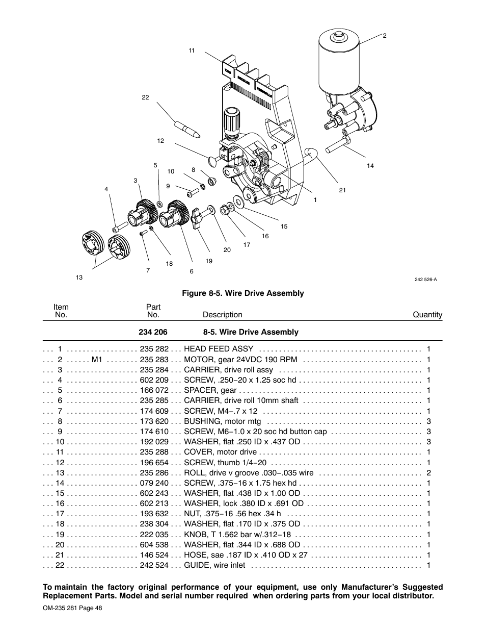Hobart Welding Products IRONMAN 230 User Manual | Page 52 / 56