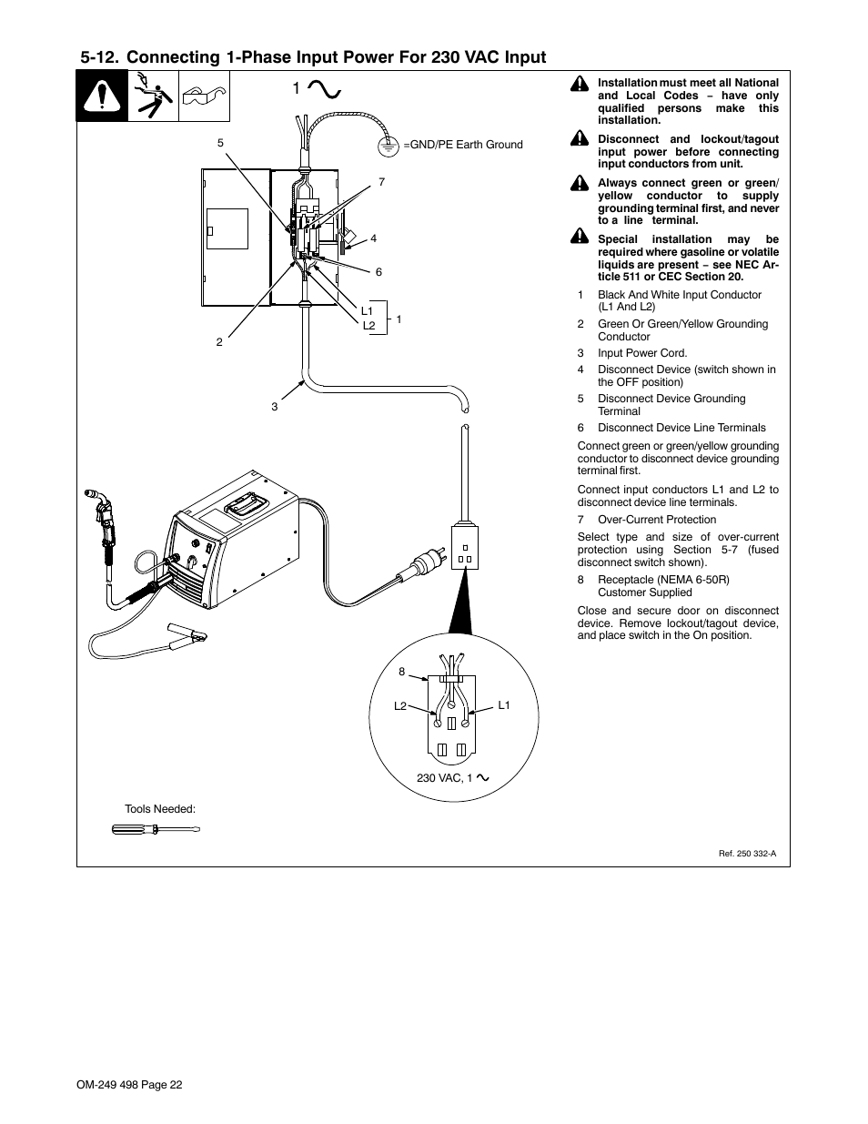 Hobart Welding Products HANDLER 210 MVP User Manual | Page 26 / 56