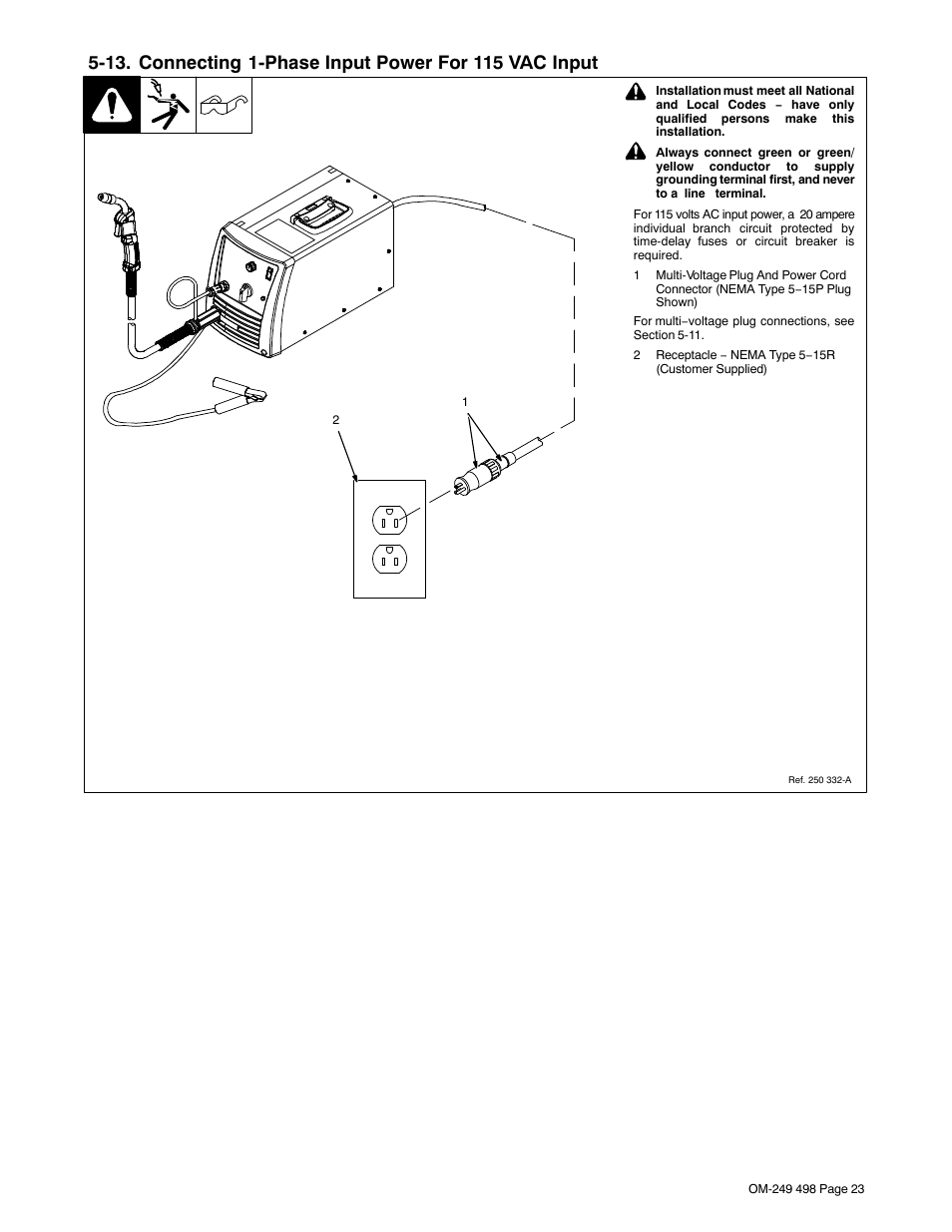 Hobart Welding Products HANDLER 210 MVP User Manual | Page 27 / 56