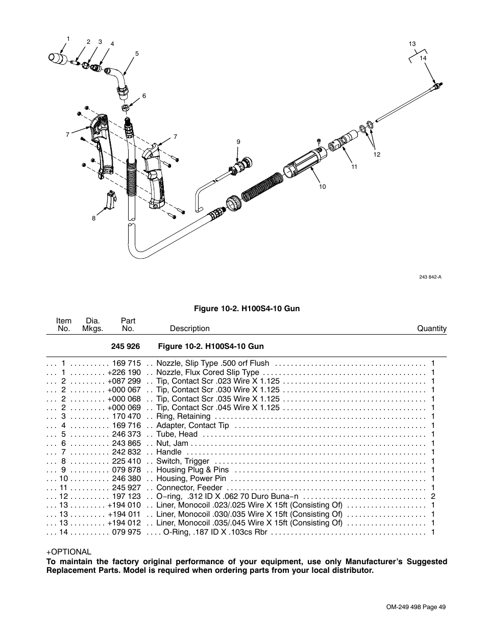 Hobart Welding Products HANDLER 210 MVP User Manual | Page 53 / 56