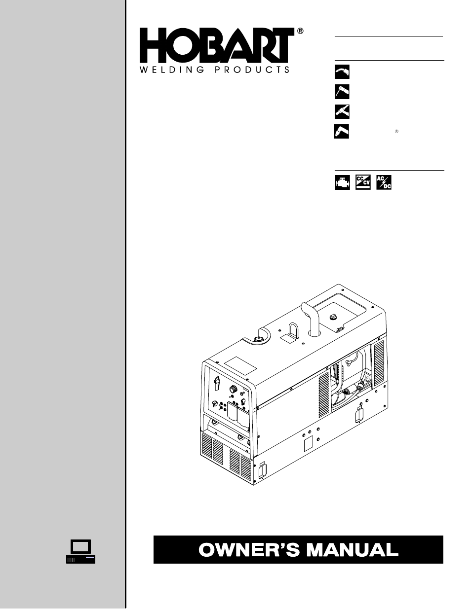 Hobart Welding Products ARCSTAR 280 NT User Manual | 52 pages