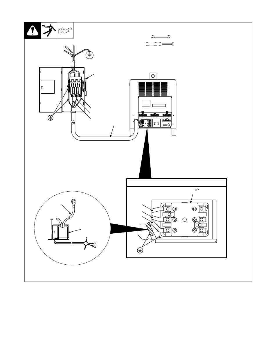 Important, 13. connecting input power | Hobart Welding Products CYBER FLEX 302 User Manual | Page 24 / 40