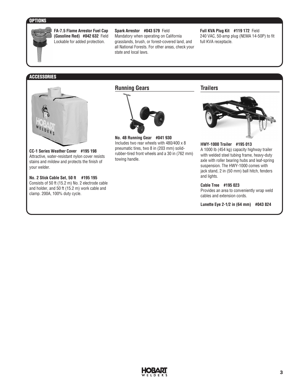 Hobart Welding Products 000 User Manual | Page 3 / 4