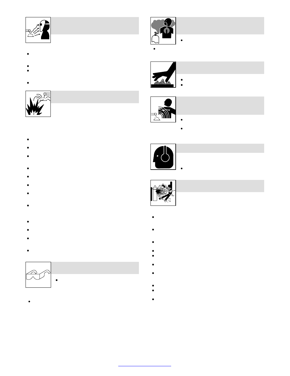 Le bruit peut affecter l’ouïe, Les bouteilles endommagées peuvent exploser | Hobart Welding Products HANDLER OM-925 217 694A User Manual | Page 10 / 52