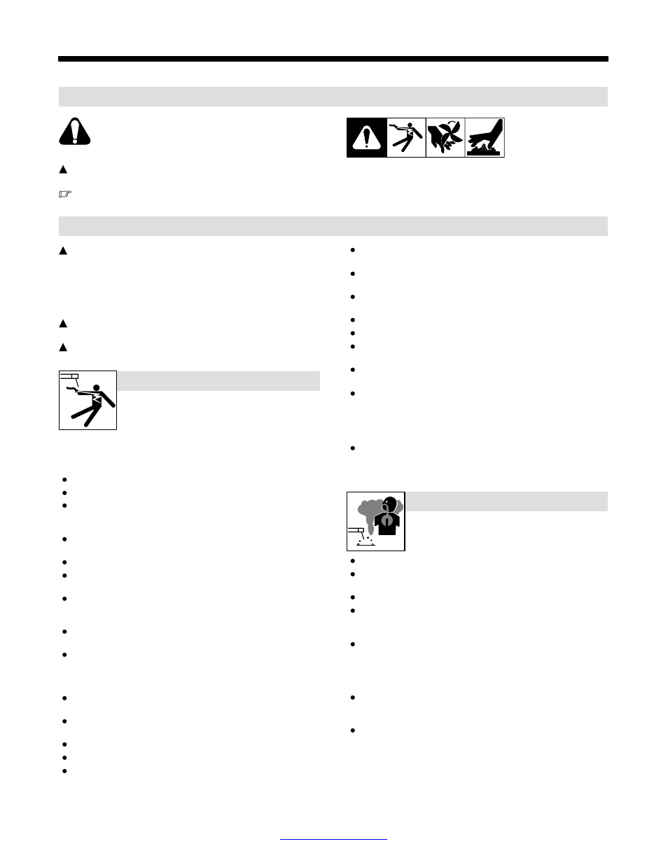 Section 1 − safety precautions - read before using, Symbol usage, Arc welding hazards | 1. symbol usage, 2. arc welding hazards | Hobart Welding Products HANDLER OM-925 217 694A User Manual | Page 5 / 52