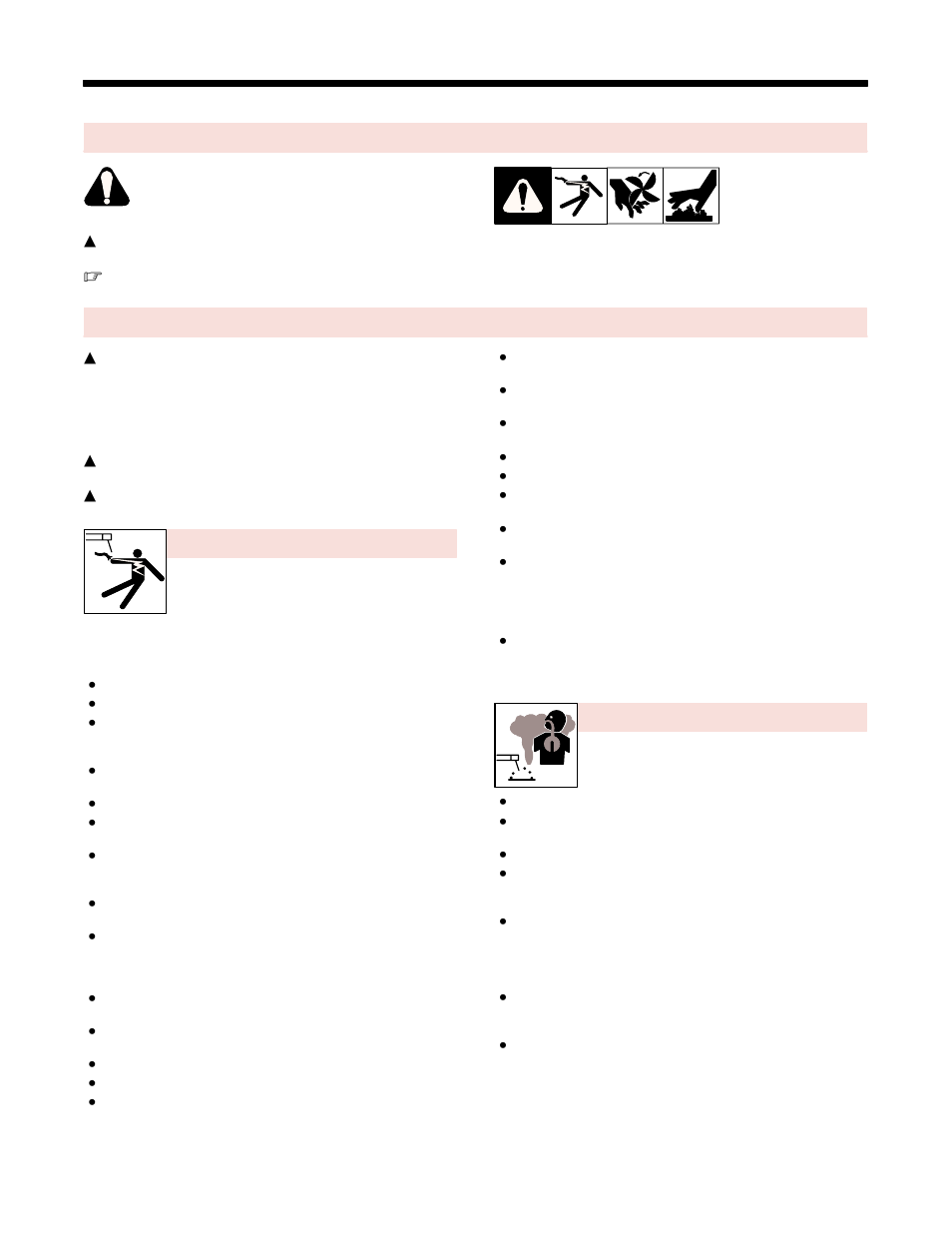 1 – safety precautions - read before using, 1. symbol usage, 2. arc welding hazards | Hobart Welding Products OLYMPIC 30A OM-184 693C User Manual | Page 5 / 24