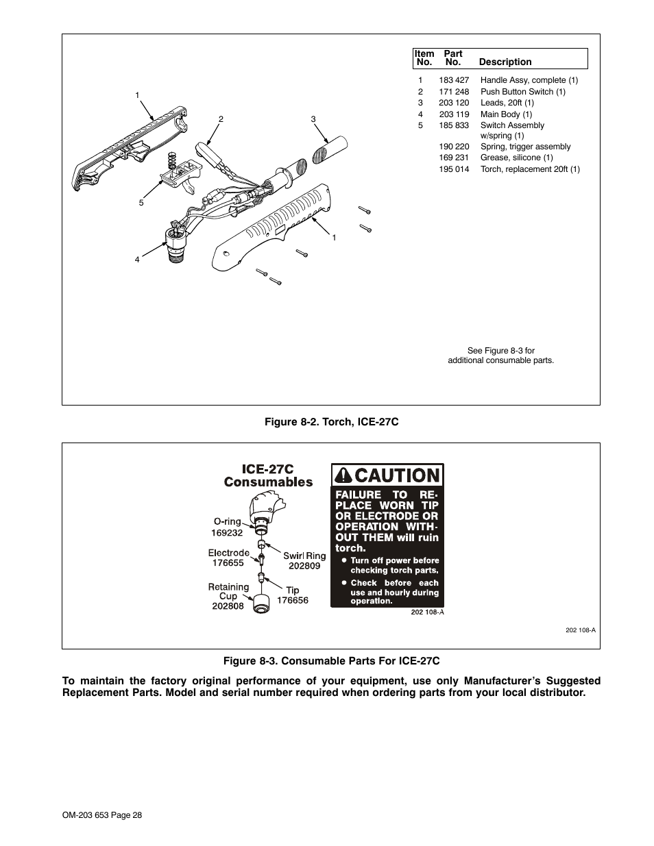 Hobart Welding Products AIRFORCE ICE-27C User Manual | Page 32 / 36