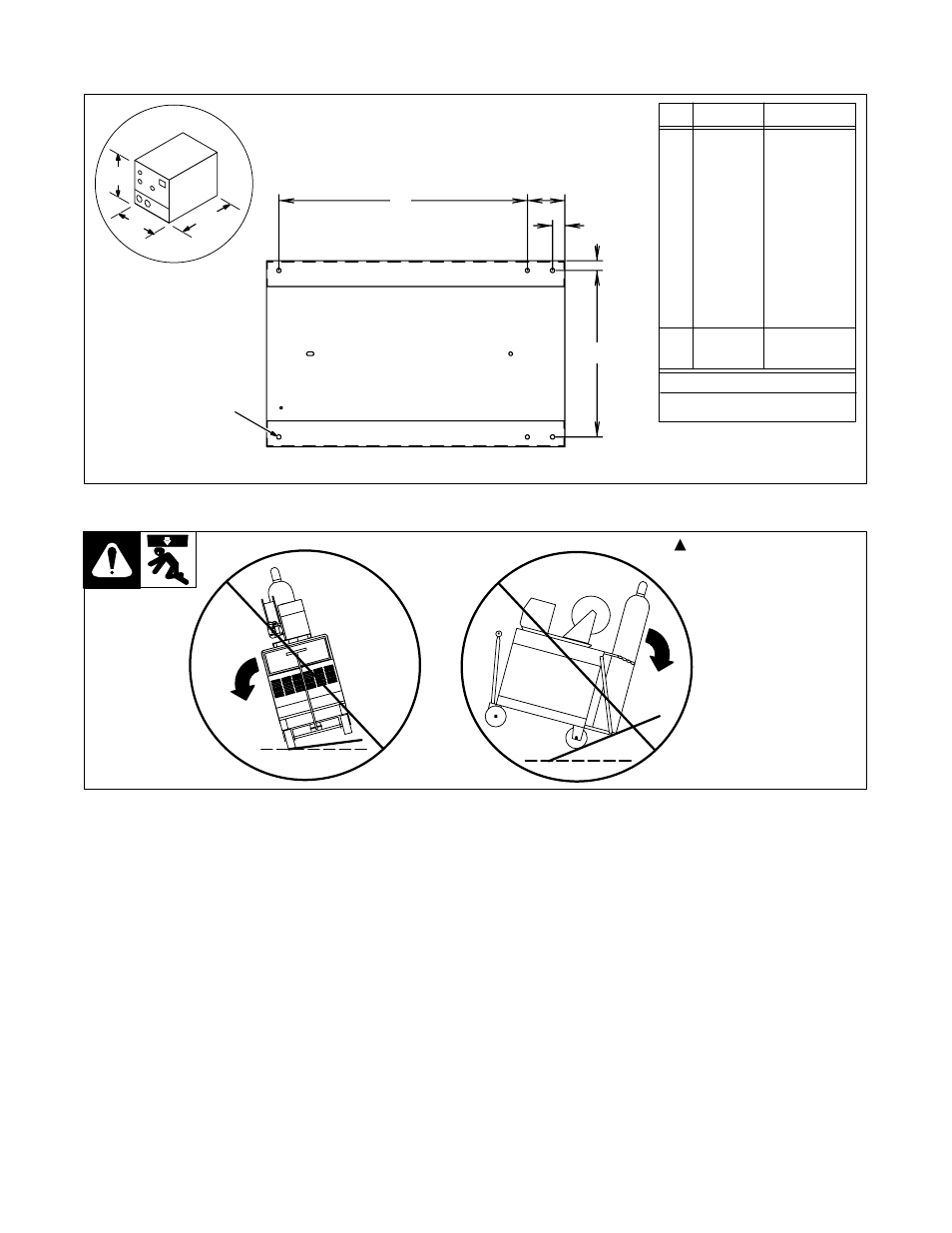 5. dimensions and weights, 6. tipping | Hobart Welding Products BETASTICK 500 User Manual | Page 18 / 36