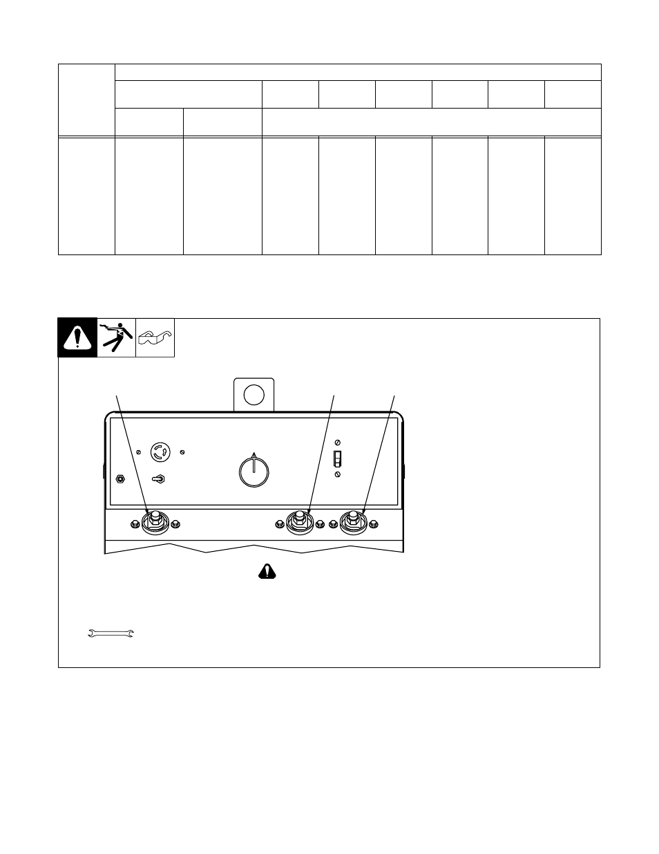 8. weld cable sizes, 9. connecting to weld output terminals | Hobart Welding Products BETASTICK 500 User Manual | Page 20 / 36