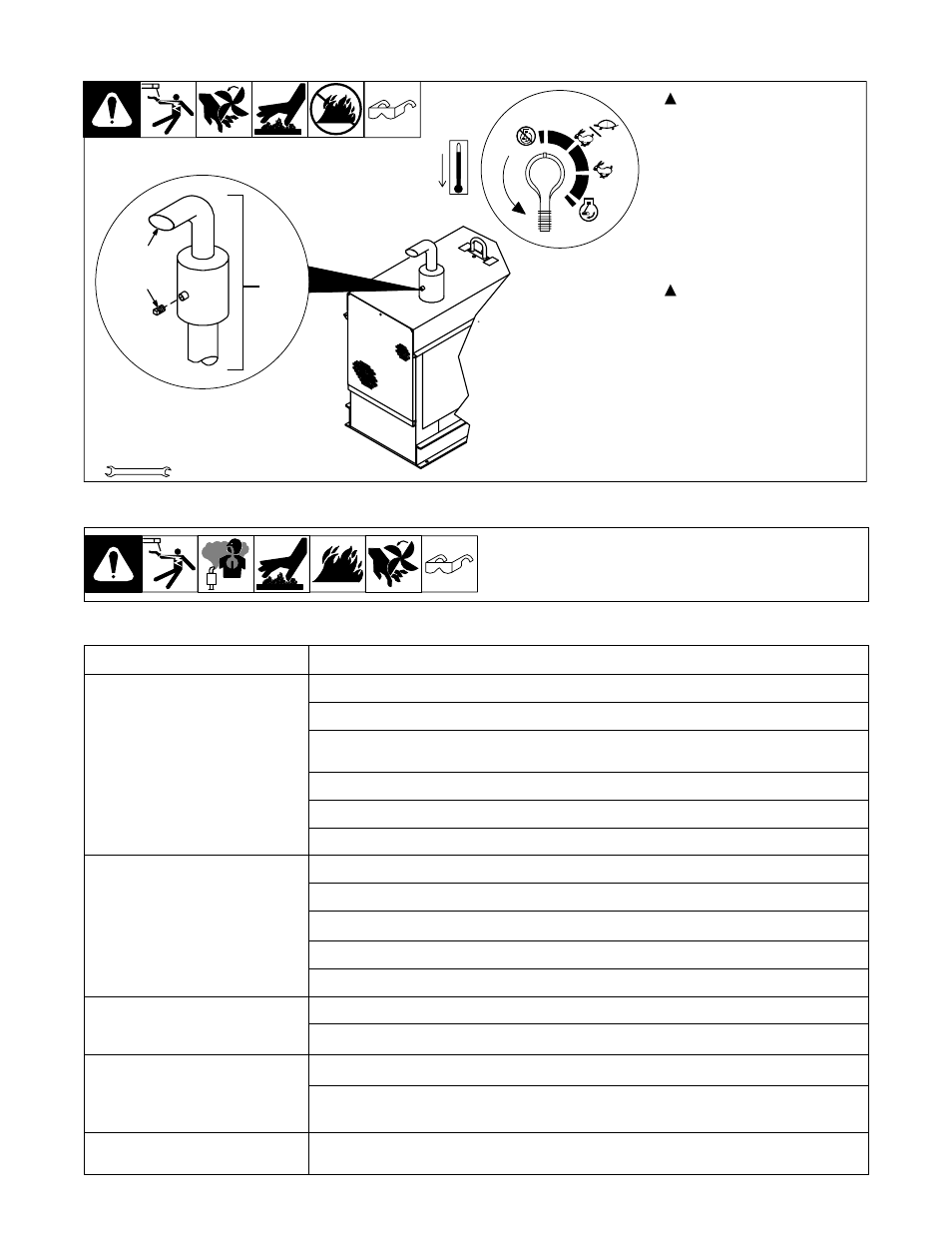 8. inspecting and cleaning optional spark arrestor, 9. troubleshooting | Hobart Welding Products CONTRACTOR 3225D User Manual | Page 34 / 60