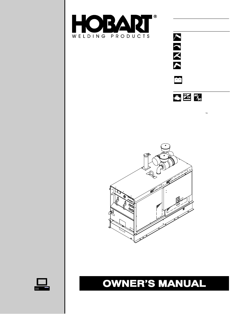 Hobart Welding Products POWERPAK OM-478 User Manual | 84 pages