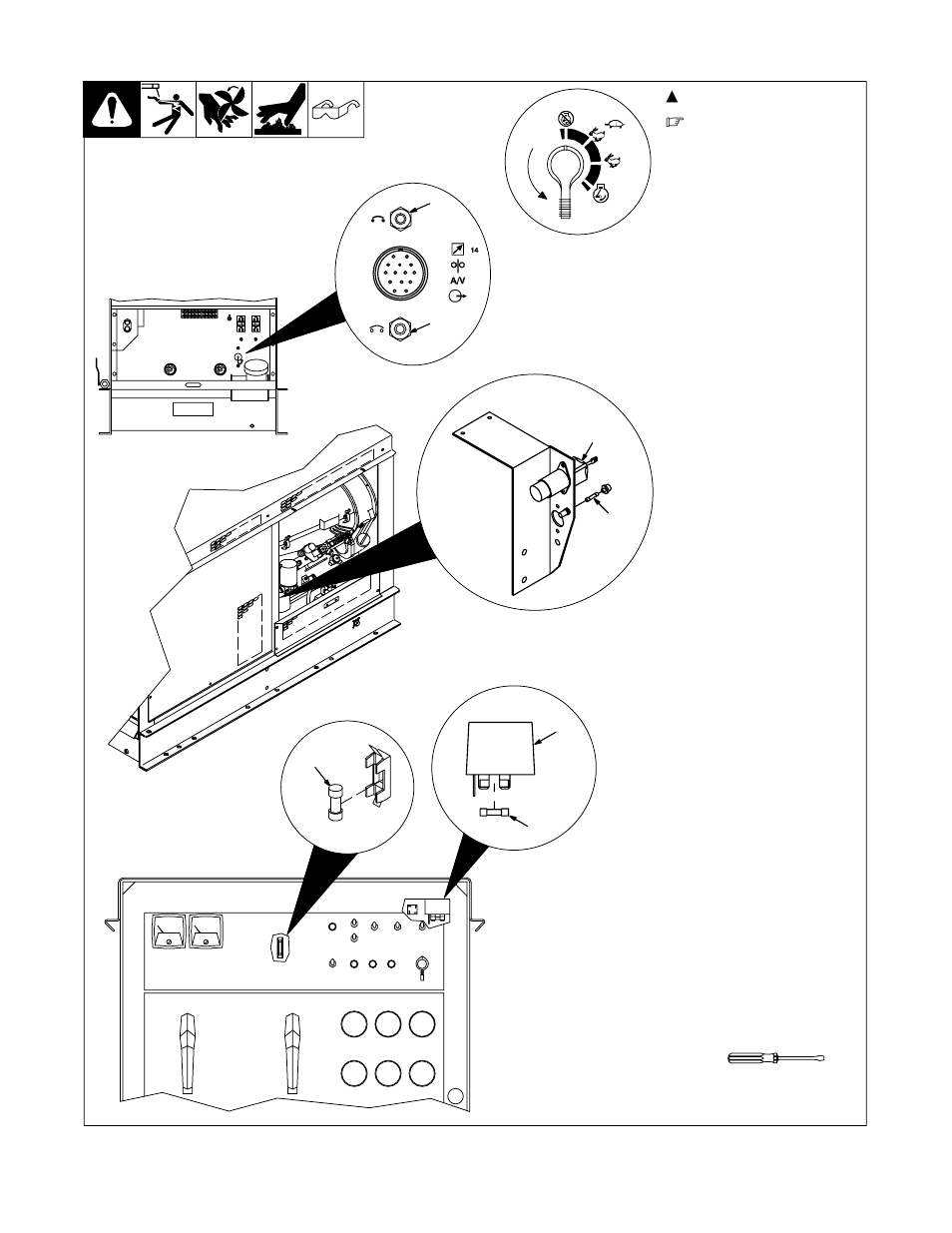 7. overload protection | Hobart Welding Products POWERPAK OM-478 User Manual | Page 41 / 84