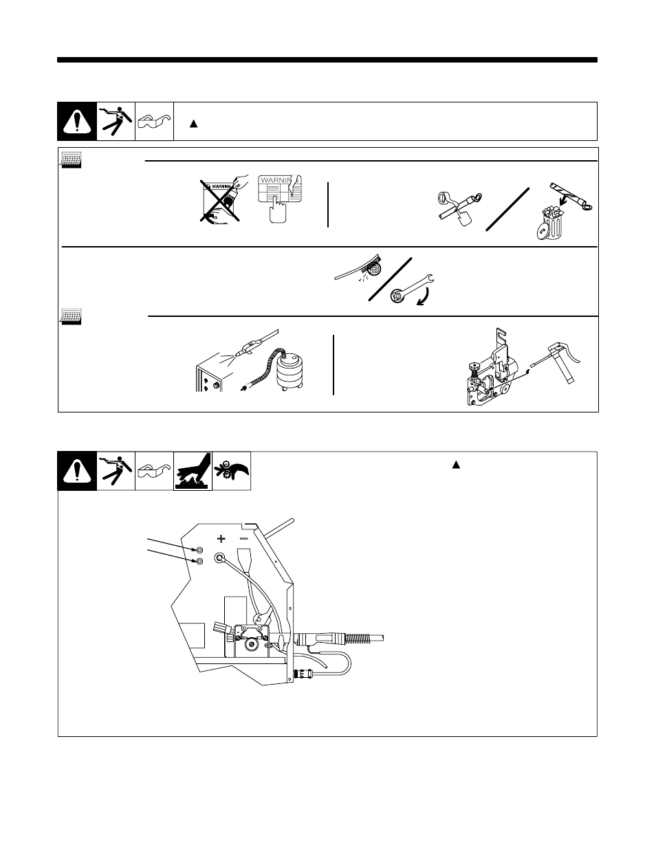 4 – maintenance and troubleshooting, 1. routine maintenance, 2. circuit breakers | Hobart Welding Products BETA-MIG 1800 User Manual | Page 22 / 36