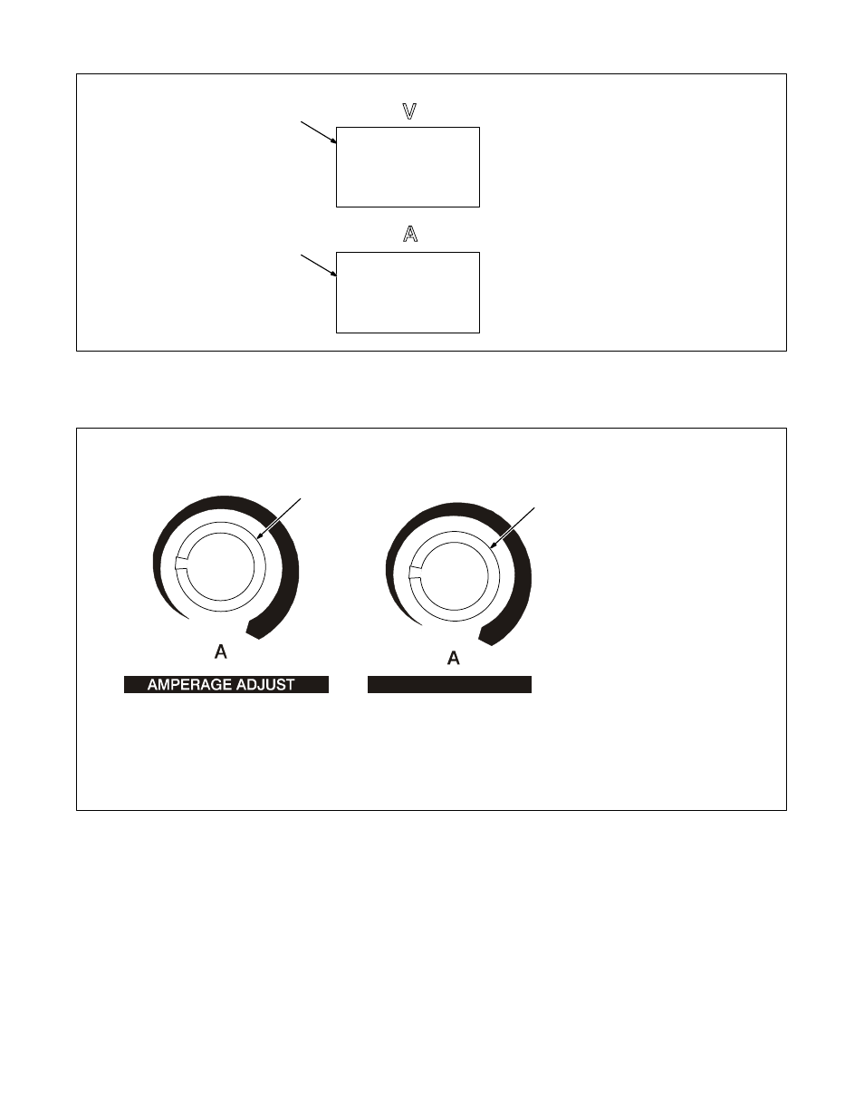 7. meters, 8. amperage adjustment control | Hobart Welding Products CYBERTIG 350LX User Manual | Page 28 / 52