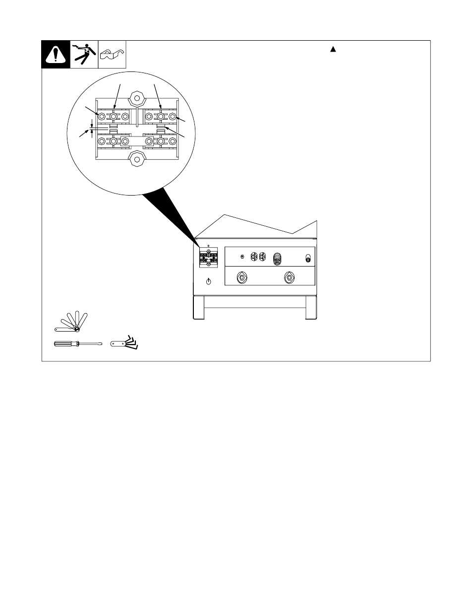 3. adjusting spark gaps | Hobart Welding Products CYBERTIG 350LX User Manual | Page 39 / 52