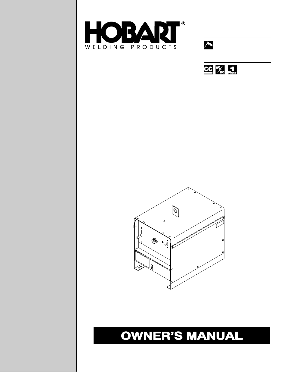 Hobart Welding Products CYBERSTICK OM-314 User Manual | 28 pages