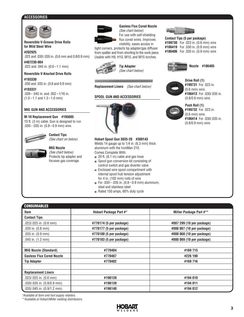 Hobart Welding Products IronMan 210 User Manual | Page 3 / 4