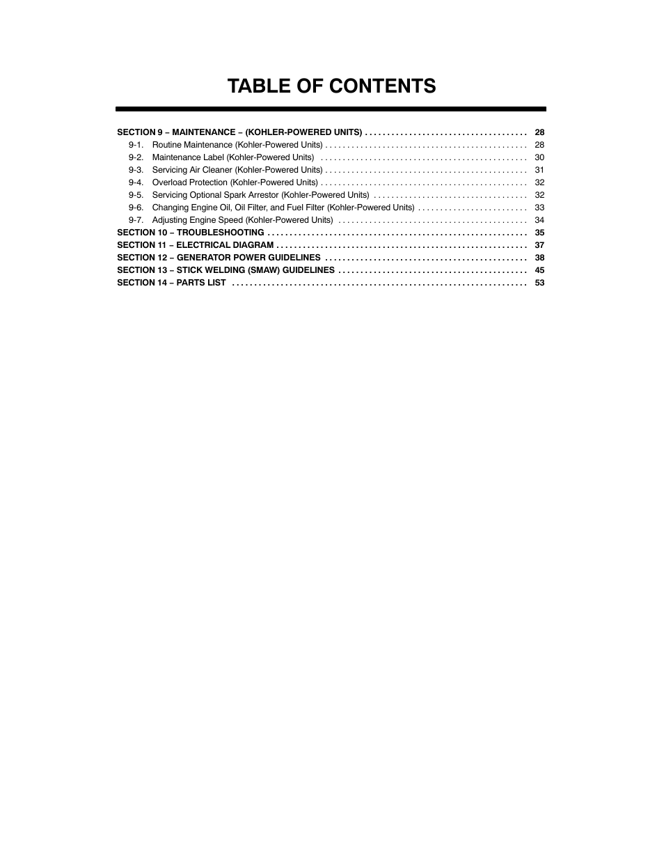 Hobart Welding Products CHAMPION 10 User Manual | Page 4 / 64