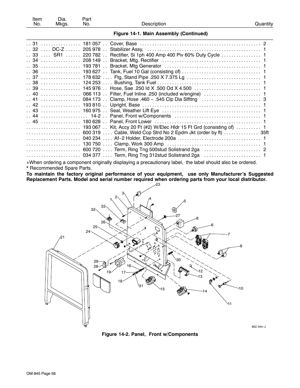 Hobart Welding Products CHAMPION 10 User Manual | Page 60 / 64