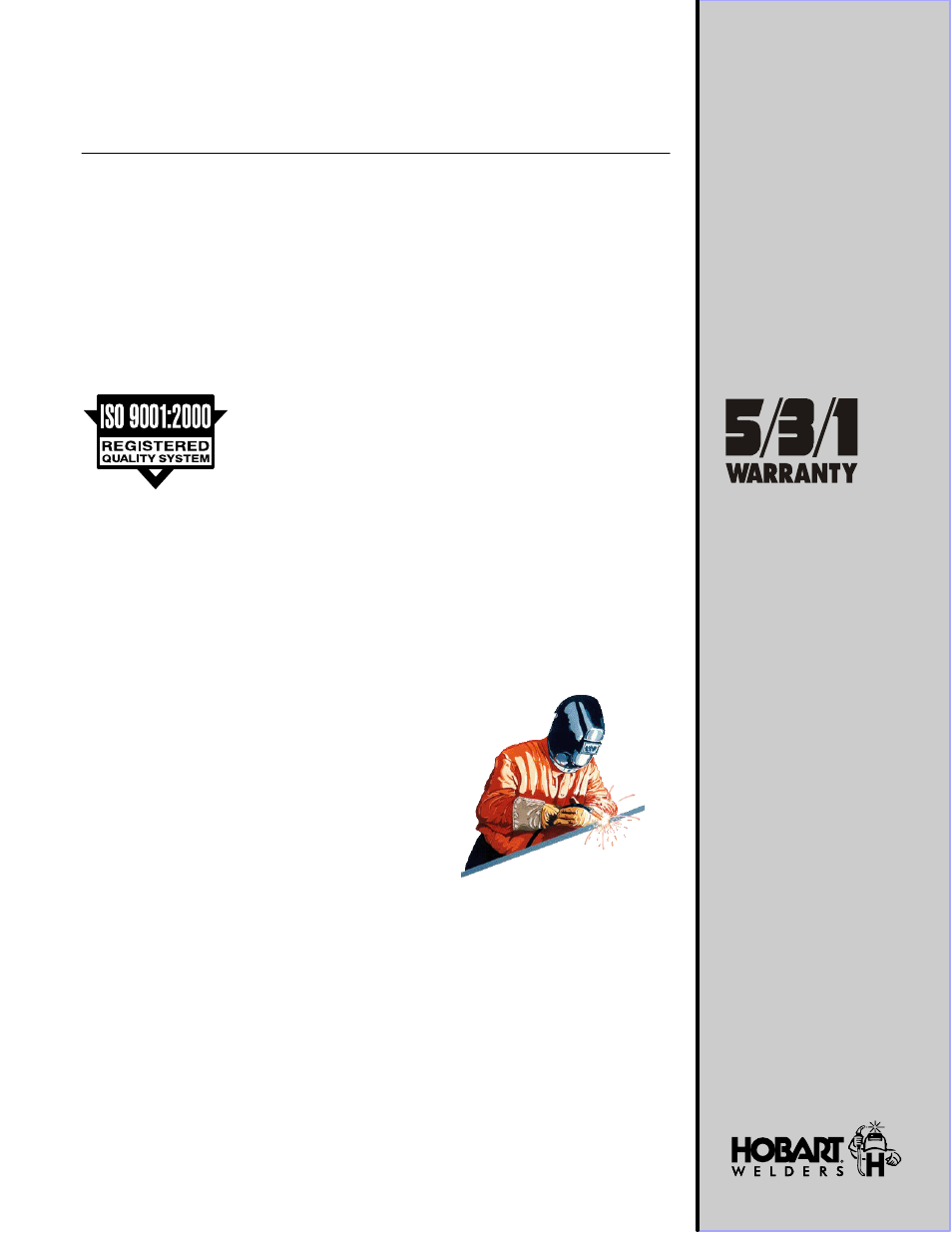Hobart Welding Products HSW 25 User Manual | Page 2 / 24